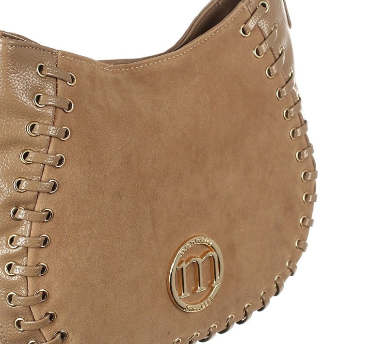 MONNARI Piękna listonoszka na efektownym pasku BOHO