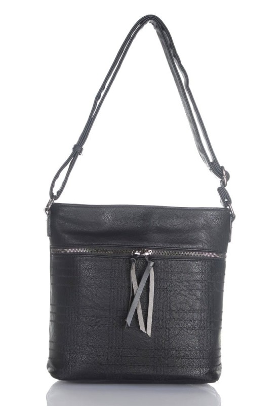 Torebka listonoszka damska pojemna na długim pasku