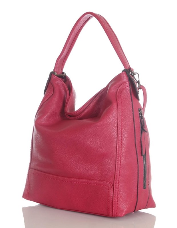 Torebka damska worek na ramię z dodatkowym paskiem