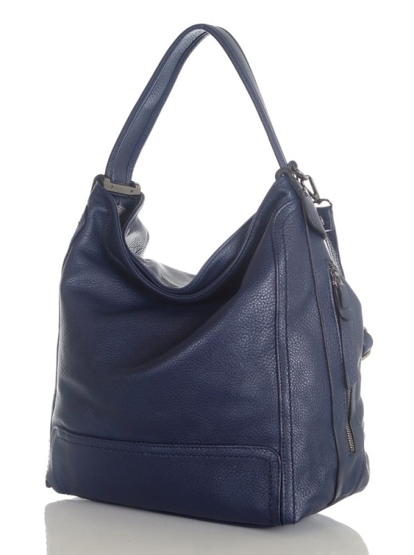 Torebka damska worek na ramię z dodatkowym paskiem