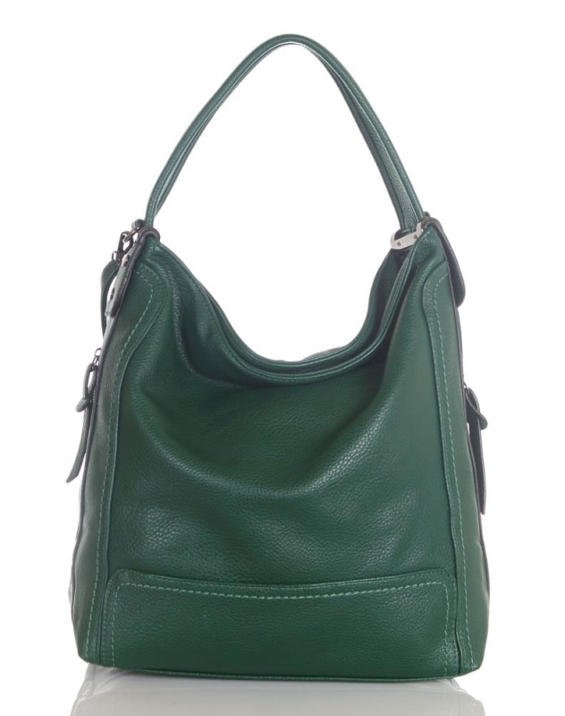 Torebka damska worek na ramię z dodatkowym paskiem