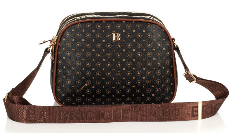 Pojemna trzykomorowa torebka listonoszka