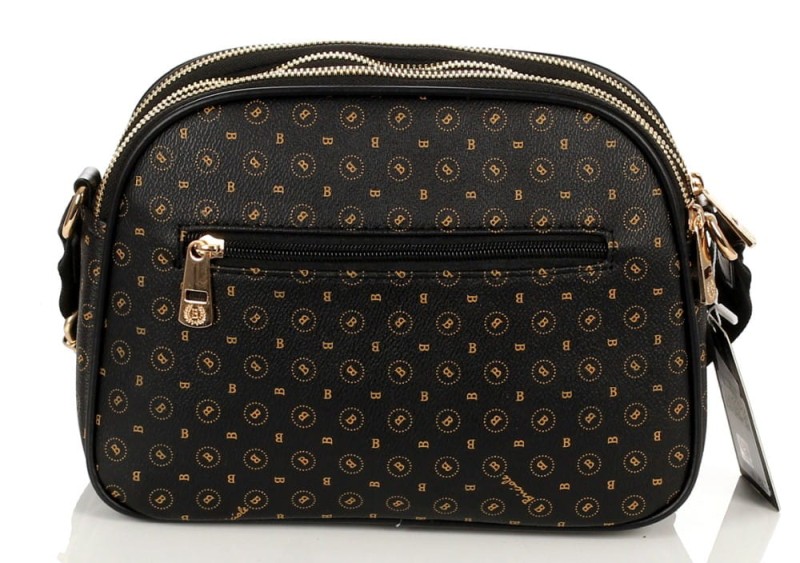 BRICOLE Pojemna trzykomorowa torebka listonoszka