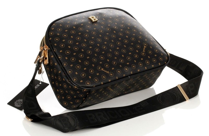 BRICOLE Pojemna trzykomorowa torebka listonoszka