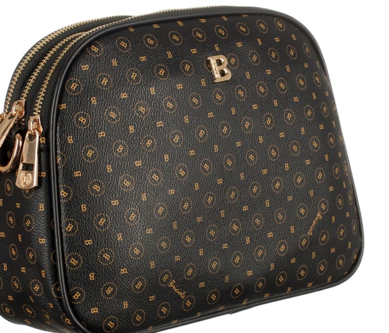 BRICOLE Pojemna trzykomorowa torebka listonoszka