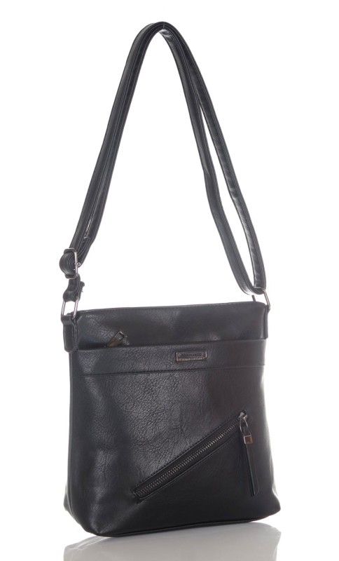 Torebka damska listonoszka Zgrabna i praktyczna Z kieszonkami