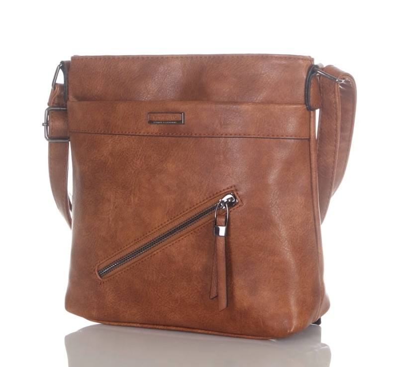 Torebka damska listonoszka Zgrabna i praktyczna Z kieszonkami