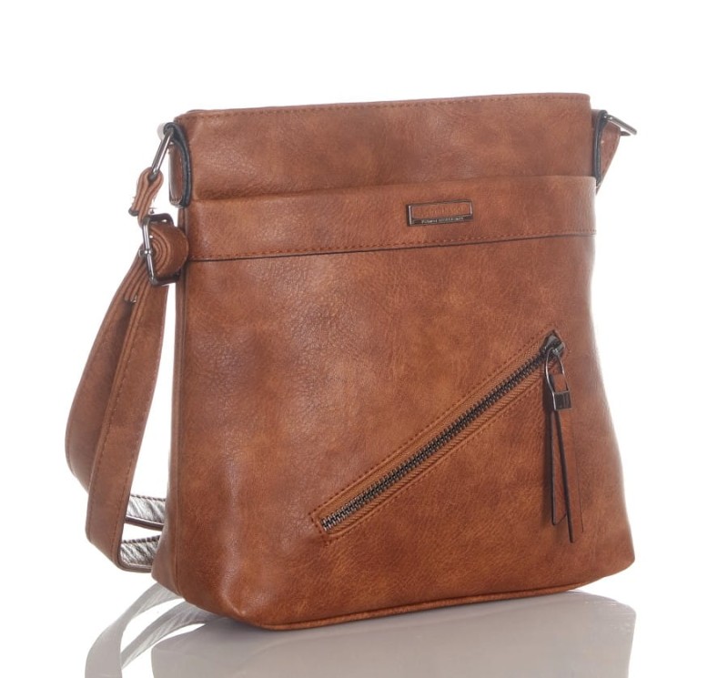 Torebka damska listonoszka Zgrabna i praktyczna Z kieszonkami