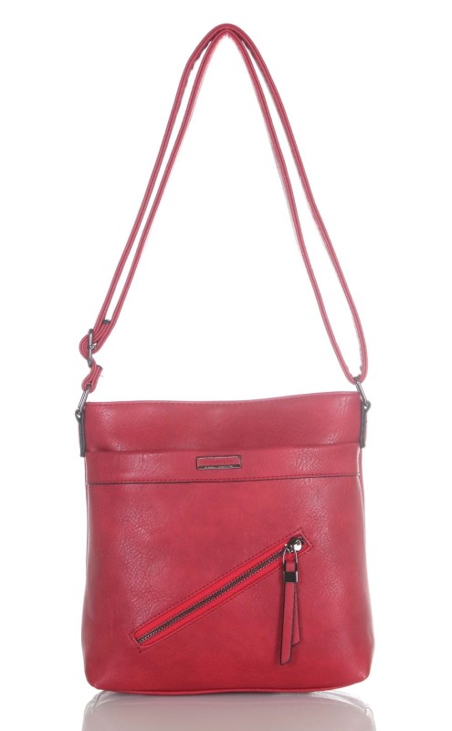 Torebka damska listonoszka Zgrabna i praktyczna Z kieszonkami