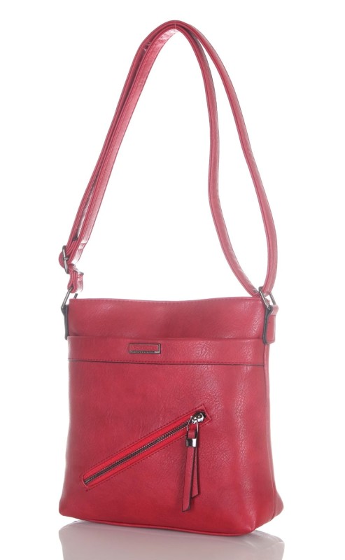 Torebka damska listonoszka Zgrabna i praktyczna Z kieszonkami