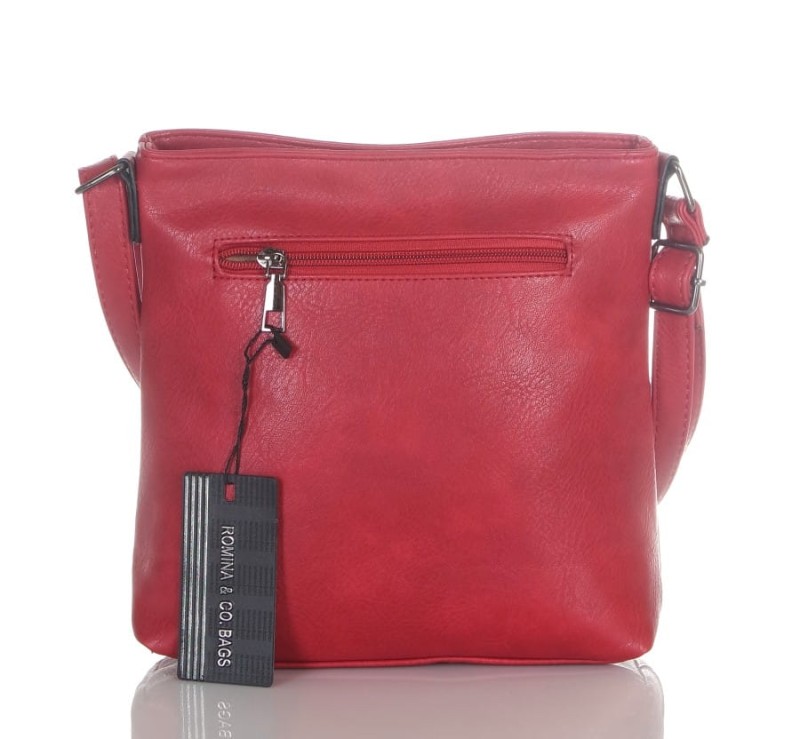 Torebka damska listonoszka Zgrabna i praktyczna Z kieszonkami