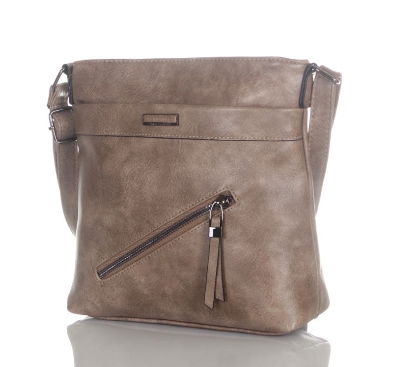 Torebka damska listonoszka Zgrabna i praktyczna Z kieszonkami