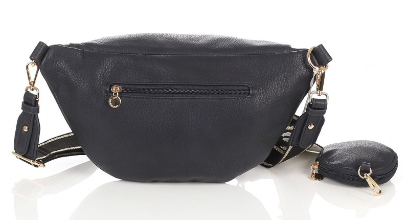 Lulu Castagnette Cudna Nerka Saszetka Biodrówka na szerokim pasku