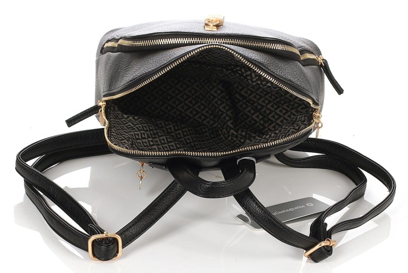 Plecak damski Lulu Castagnette Czarny