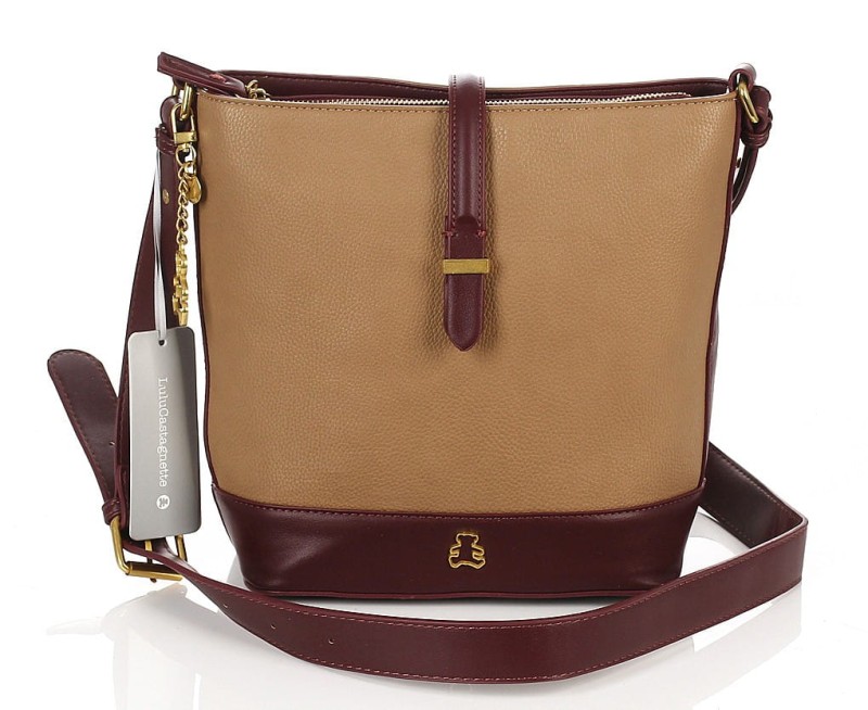 Torebka listonoszka damska kuferek na pasku Lulu Castagnette