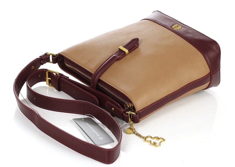 Torebka listonoszka damska kuferek na pasku Lulu Castagnette