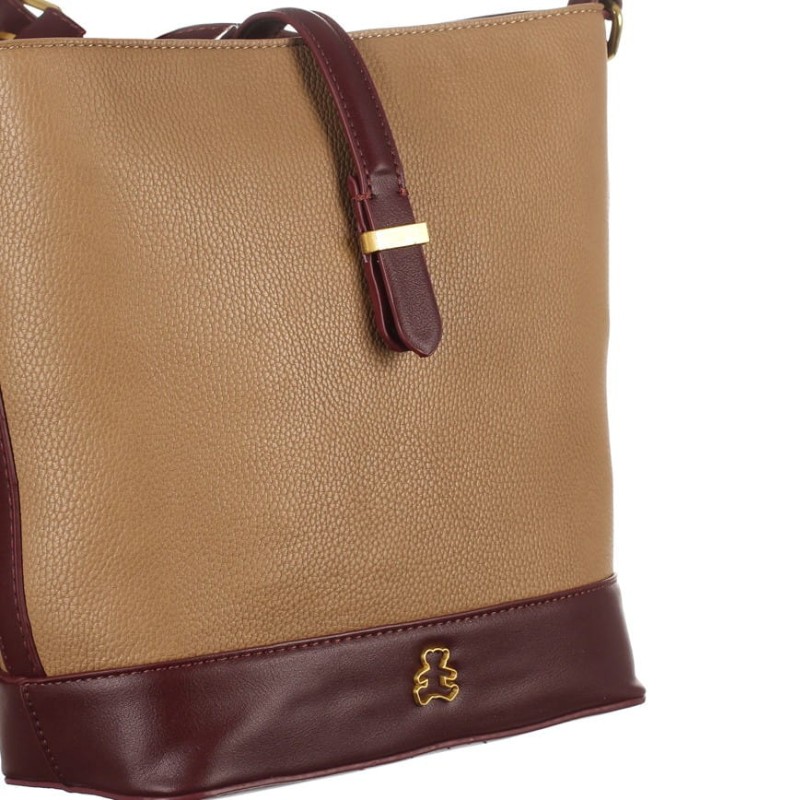 Torebka listonoszka damska kuferek na pasku Lulu Castagnette