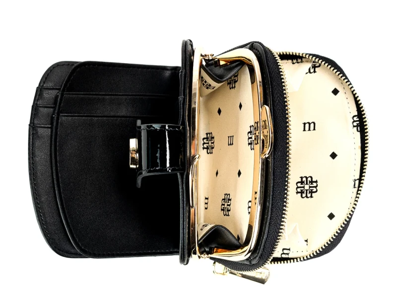 Portfel skórzany Monnari damski Skóra naturalna Podkowa