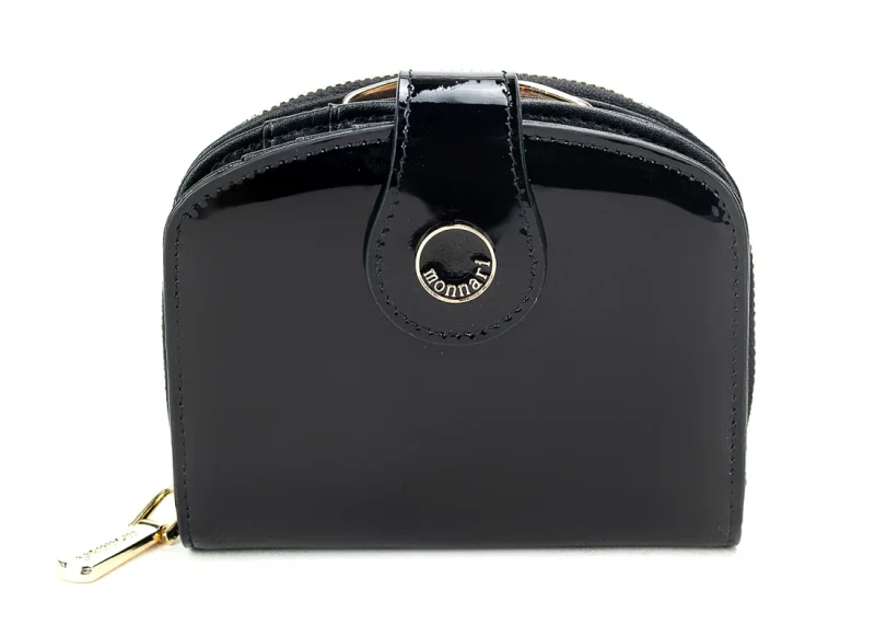 Portfel skórzany Monnari damski Skóra naturalna Podkowa
