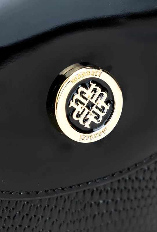 Monnari Portfel Skórzany damski Czarny Bilonówka