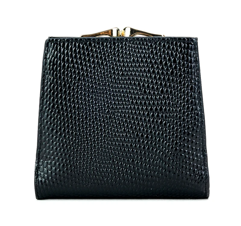 Monnari Portfel Skórzany damski Czarny Bilonówka