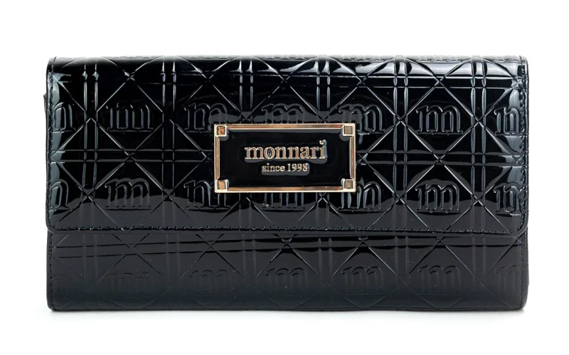 Damski portfel skórzany Monnari Pojemny Wygodny