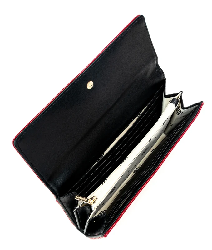 Damski portfel skórzany Monnari Pojemny Wygodny