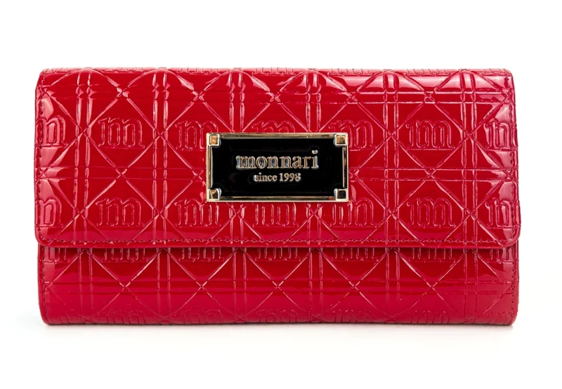 Damski portfel skórzany Monnari Pojemny Wygodny