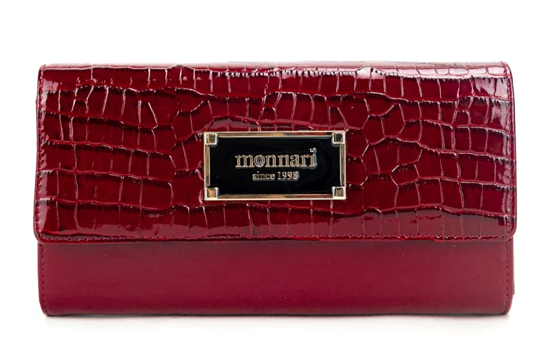 Damski portfel skórzany Monnari Pojemny Wygodny