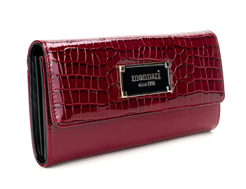 Damski portfel skórzany Monnari Pojemny Wygodny