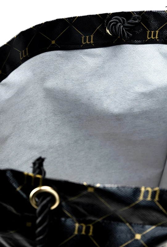 Monnari torba na zakupy Shopper Bag Czarna Logo