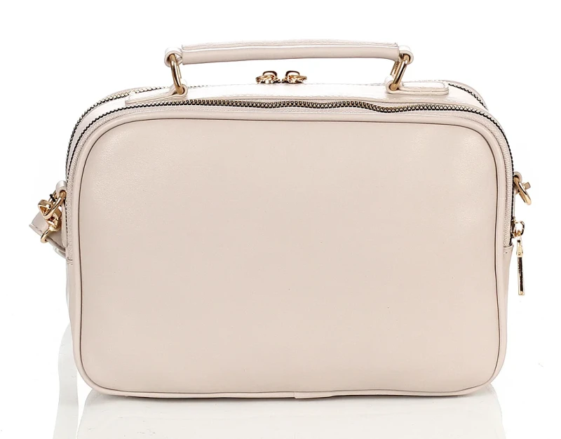 MONNARI Torebka listonoszka damska dwumorowa Kuferek Kwiaty