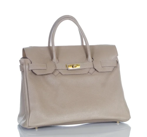 VERA PELLE Włoska skórzana torebka damska kuferek  SKÓRA NATURALNA 