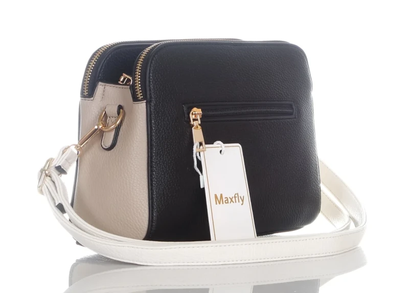 Max Fly Torebka damska listonoszka 3 komory Multikolor