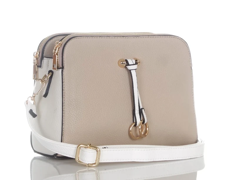 Max Fly Torebka damska listonoszka 3 komory Multikolor