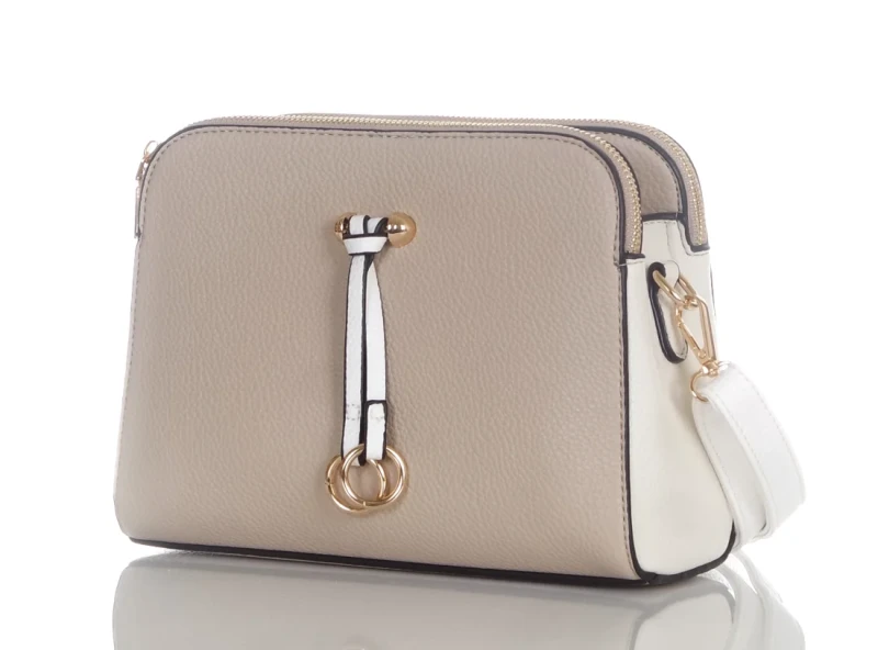 Max Fly Torebka damska listonoszka 3 komory Multikolor