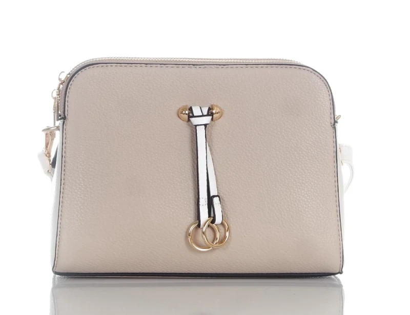 Max Fly Torebka damska listonoszka 3 komory Multikolor