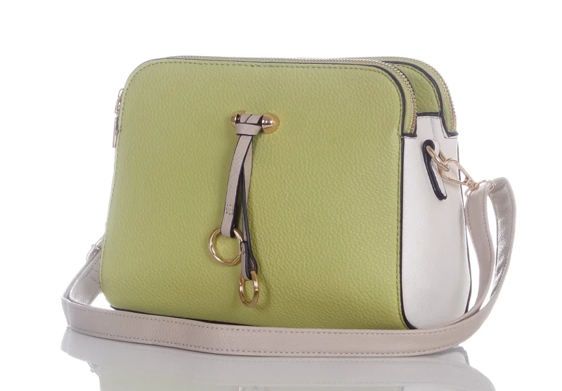 Max Fly Torebka damska listonoszka 3 komory Multikolor