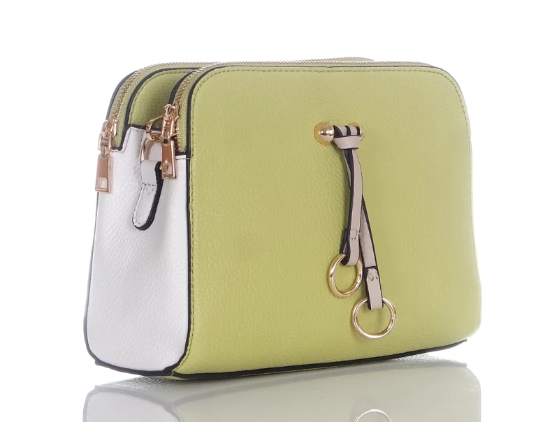 Max Fly Torebka damska listonoszka 3 komory Multikolor