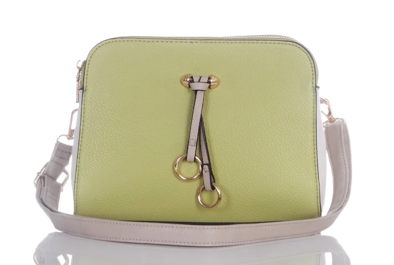 Max Fly Torebka damska listonoszka 3 komory Multikolor