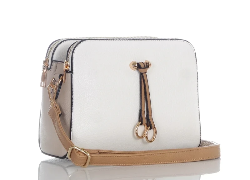 Max Fly Torebka damska listonoszka 3 komory Multikolor