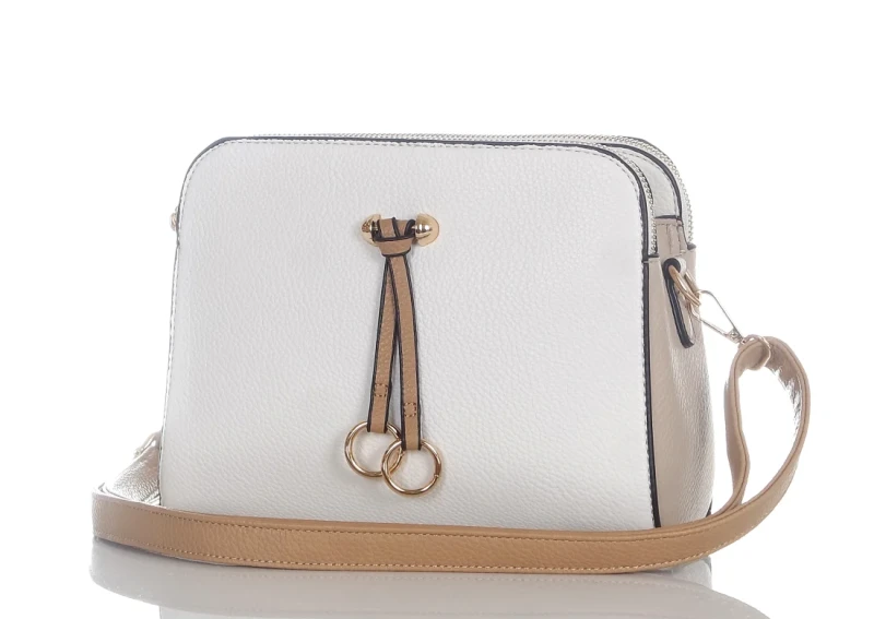 Max Fly Torebka damska listonoszka 3 komory Multikolor