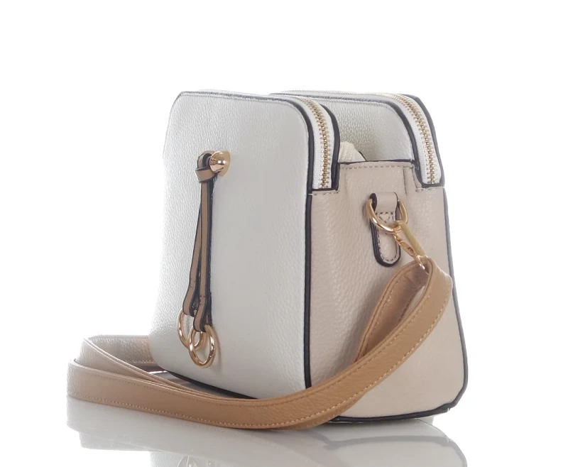 Max Fly Torebka damska listonoszka 3 komory Multikolor