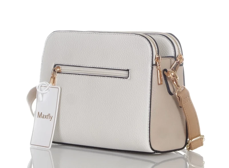 Max Fly Torebka damska listonoszka 3 komory Multikolor