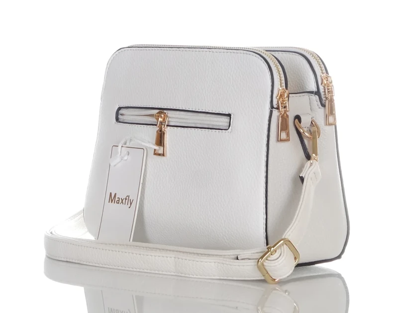 Max Fly Torebka damska listonoszka 3 komory Multikolor