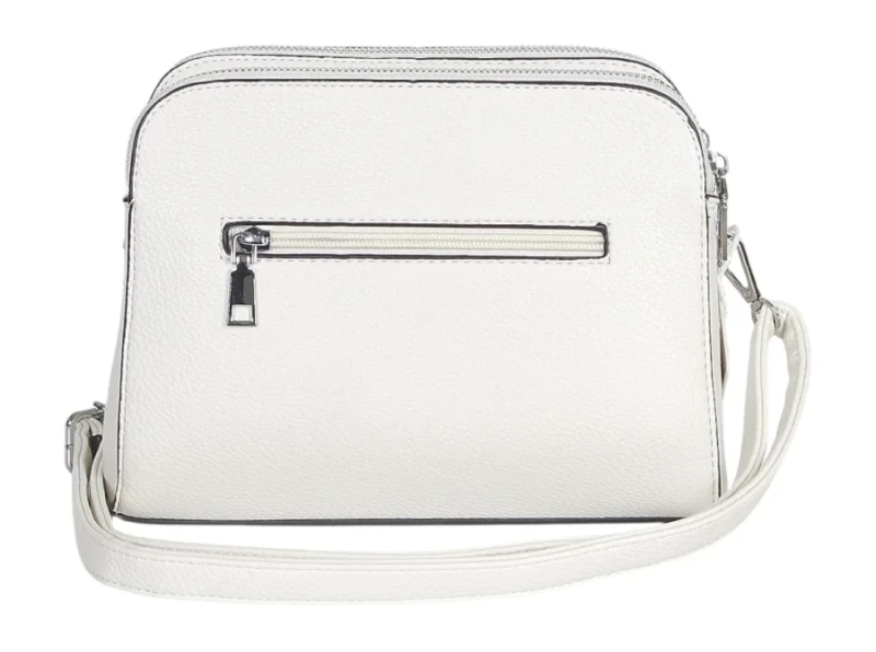 Torebka damska listonoszka | Trzy komory | Długi pasek