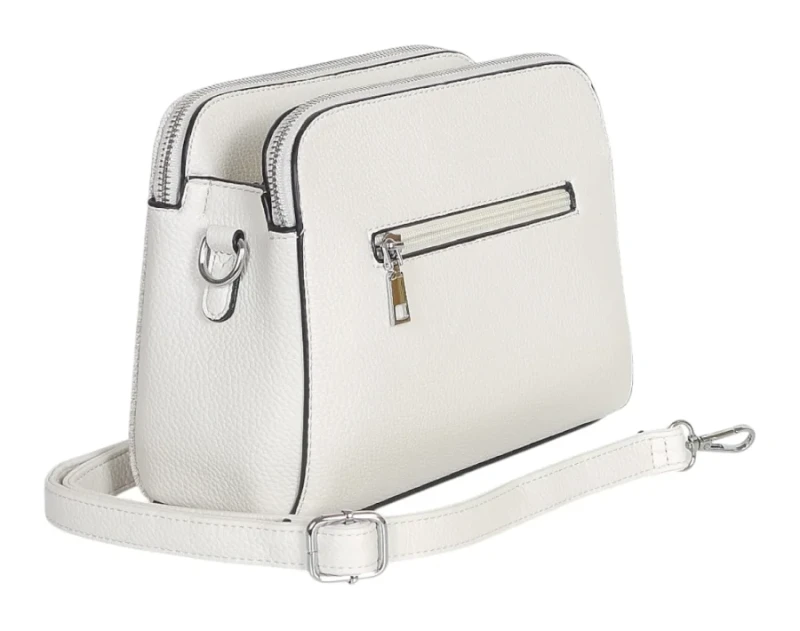 Torebka damska listonoszka | Trzy komory | Długi pasek