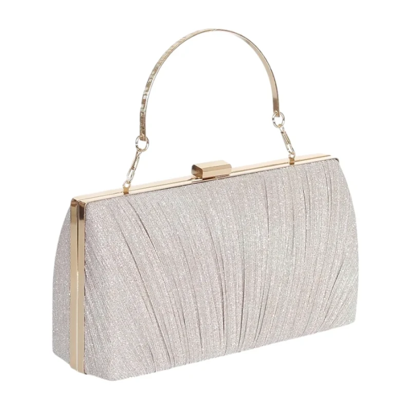 Gallantry Paris Torebka wieczorowa z rączką i łańcuszkiem Kopertówka