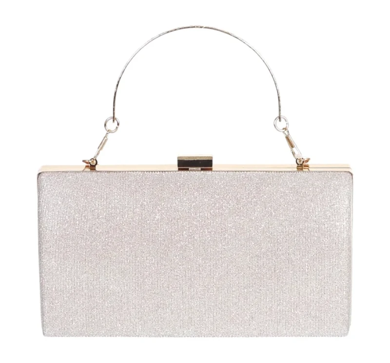 Gallantry Paris Torebka wieczorowa z rączką i łańcuszkiem Kopertówka