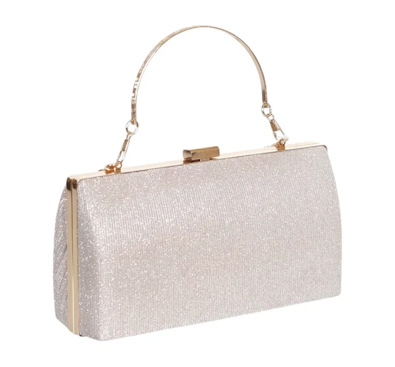 Gallantry Paris Torebka wieczorowa z rączką i łańcuszkiem Kopertówka